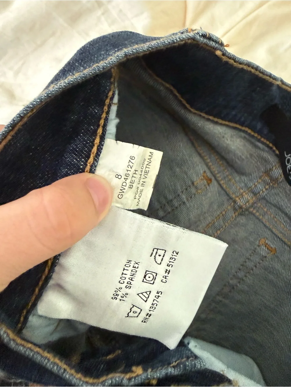 Joe's Jeans Kids Dark Blue Bootcut Jeans